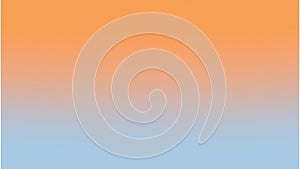 Smooth Gradient Background of Warm Orange and Cool Blue Hues