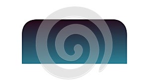 Smooth Gradient Rounded Rectangle Shape Background, vector design Generative AI