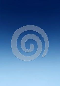 A smooth gradient transitioning from a lighter blue at the bottom to a deeper blue at the top,