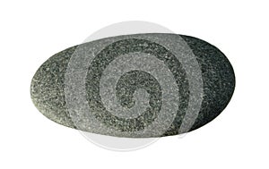 Smooth gray pebble