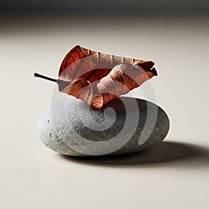 The lighting casts soft shadows emphasizing the elements textures