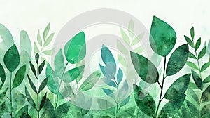 Smooth green gradient with subtle textures and leaf veins on green bg