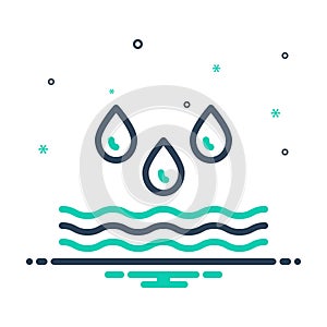 Mix icon for Smooth, sleek and sebaceous