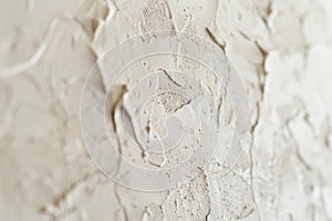 Smooth Off-White Drywall Surface Close-Up