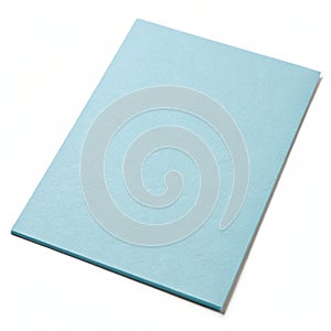 Smooth Pale Blue Paper Texture, an Ideal Blank Background for Minimalistic Designs photo