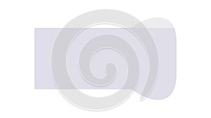 Smooth Pastel Rectangle: Abstract Soft Gradient Element, vector design Generative AI