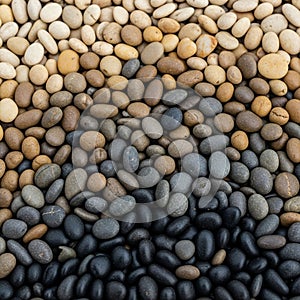 A gradient pattern, transitioning from light beige at the top to dark