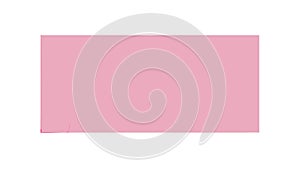 Smooth Pink Rectangle: Minimalist Gradient Abstract Vector, vector design Generative AI