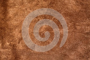 Smooth seamless texture suede . Brown color. Genuine Leather