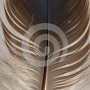 Is smooth and soft highlighting the natural symmetry and pattern of the