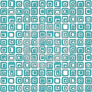Smooth square vector seamless pattern, net style. For backgrownd, textile