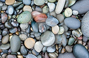 Smooth stones background