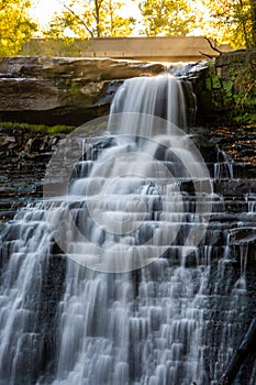 Smooth Streaks in Brandywine Falls