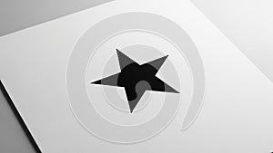 A smooth texture and appears to be oriented horizontally on a white