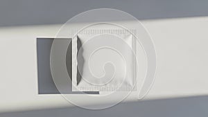 The smooth texture is highlighted by the light source from the right