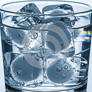 And smooth textures reflecting light and creating a cool refreshing