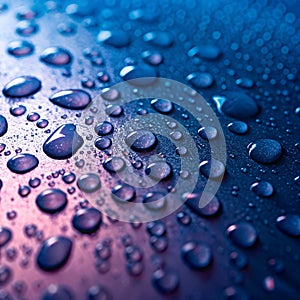 smooth water and splsh on a surface