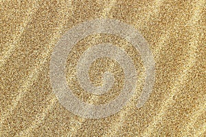 smooth waves of sand the desert texture