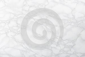 Smooth White Marble Surface for Backgrounds