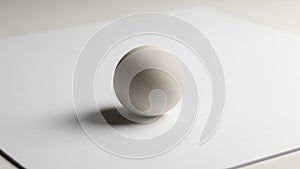 The simplicity of the composition highlights the object s geometric form