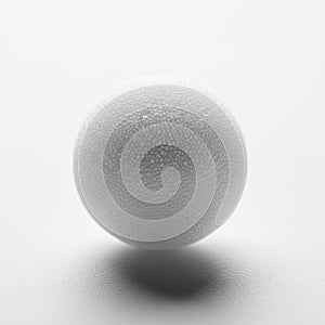 Smooth white surface enhancing the contrast and highlighting