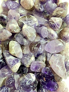 Smoothen Purple Rocks photo