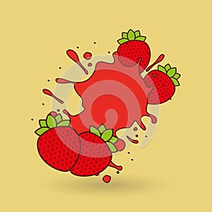 smothie fruit design