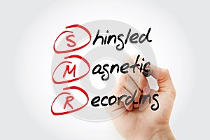 SMR - Shingled Magnetic Recording acronym