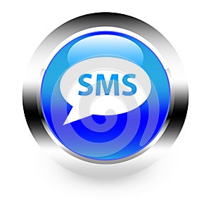 SMS button