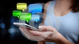 Sms content exchange process, signal format channel, communication module type, cellular interaction method, mobile