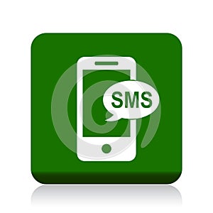 Sms icon button