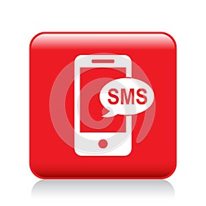 Sms icon button