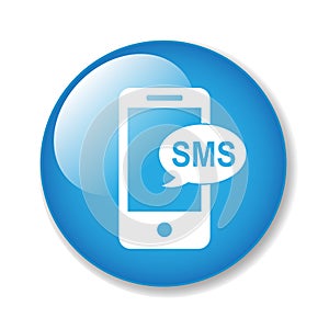 Sms icon button