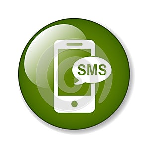 Sms icon button