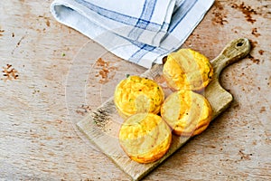 Snack egg muffins cakes