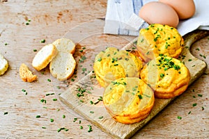 Snack egg muffins cakes