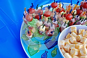 meat and cheese party platter