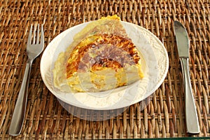 Snack of Spanish Omelet