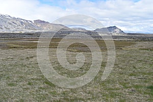 SnaefellsjÃƒÂ¶kull Mountain in SnaefellsjÃƒÂ¶kull National Park at Snaefellsnes Peninsula in Iceland