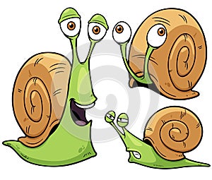 Snail cartoon