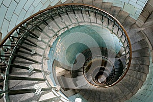 Snail lighthouse staircase