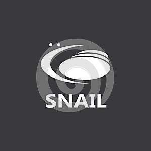 Snail logo vector template icon design