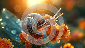 snail mucin skincare, snail mucin, a natural and hydrating ingredient, shines under the sun, finding use in skincare photo