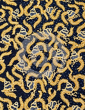Snail pattern fabric