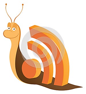 Snail rss icons