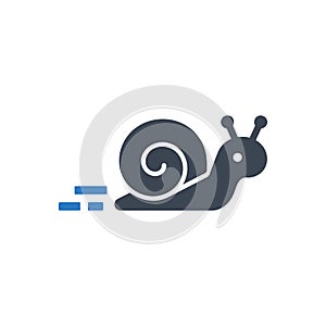 Snail Slow Speed Icon