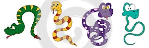 Snake cartoons photo