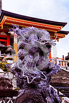 Snake dragon guardian of Kiyomizu dera