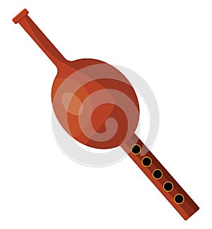 Snake flute, icon