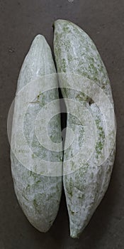 SNAKE GOURD A LONG VEGETABLE